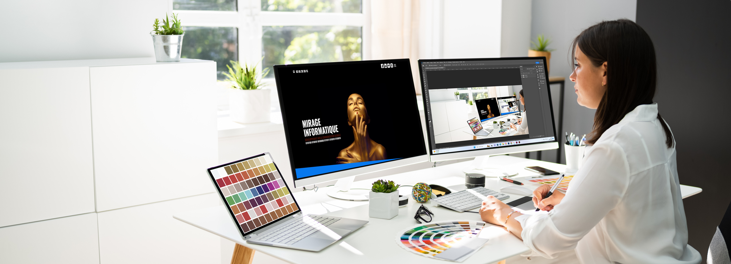 Création graphique / Print - MIRAGE INFORMATIQUE